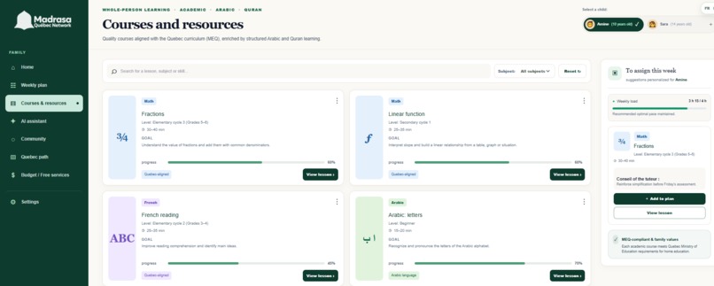 Madrasa Québec – screenshot 4