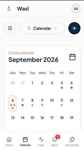 Wasl — Connected Care, with Dignity – screenshot 1