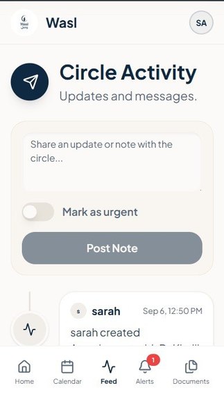 Wasl — Connected Care, with Dignity – screenshot 5