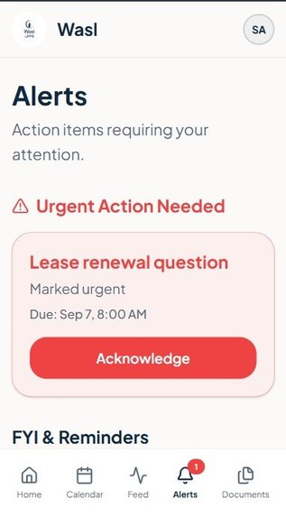 Wasl — Connected Care, with Dignity – screenshot 7