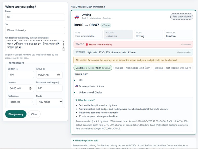 TransitBD - Smart Transit Agent – screenshot 3