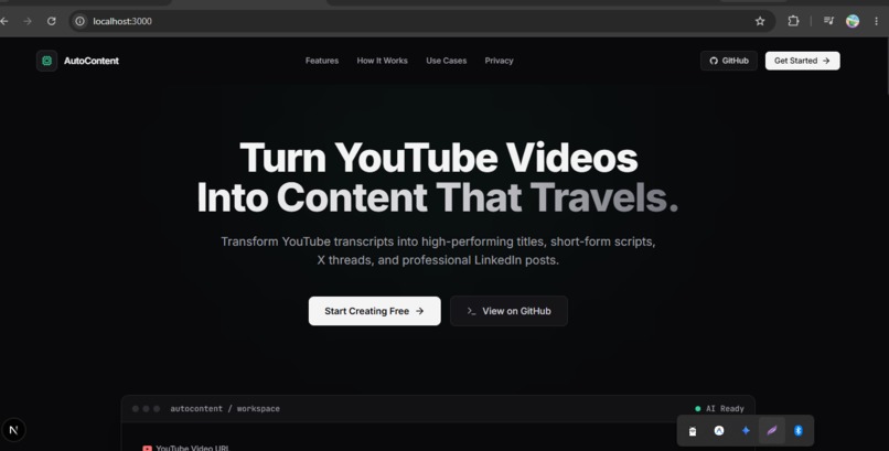 AutoContent – screenshot 1