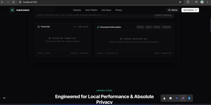 AutoContent – screenshot 2