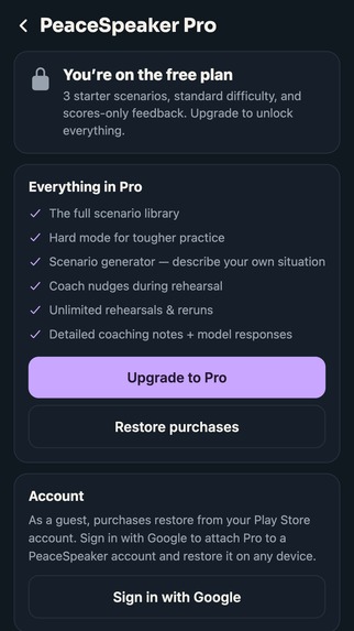 PeaceSpeaker – screenshot 3