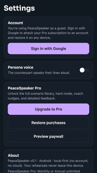 PeaceSpeaker – screenshot 9