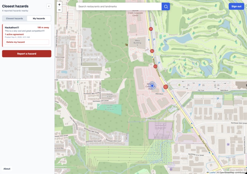 StreetHazards – screenshot 1