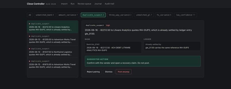 Close Controller – screenshot 2