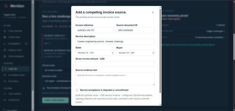 Meridian — Autonomous Month-End Close – screenshot 15