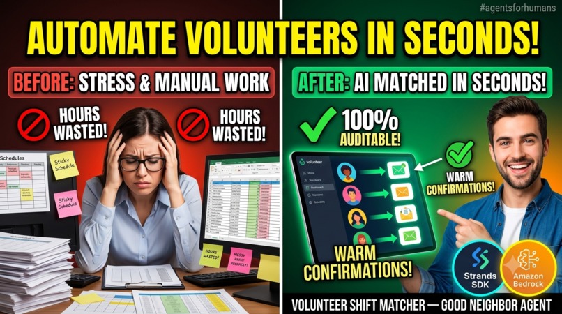 Volunteer Shift Matcher – screenshot 1