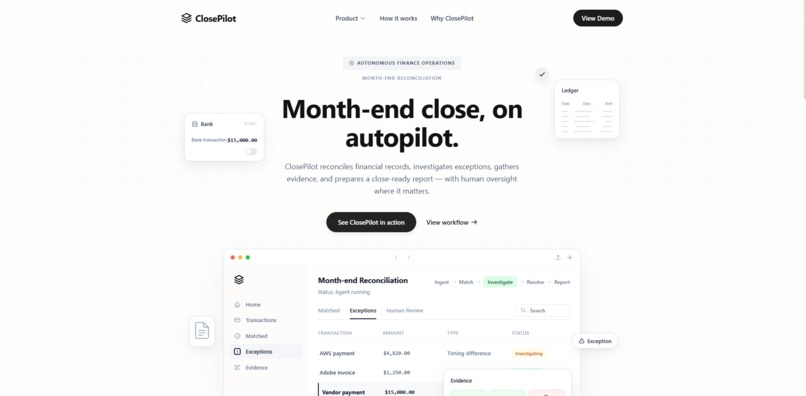 ClosePilot – screenshot 1