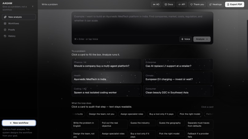     AAGAM — Agents that evolve themselves – screenshot 3