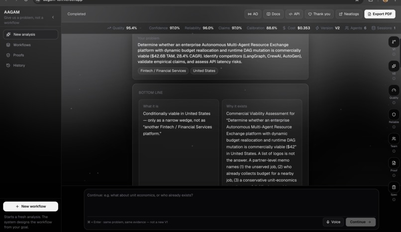     AAGAM — Agents that evolve themselves – screenshot 5