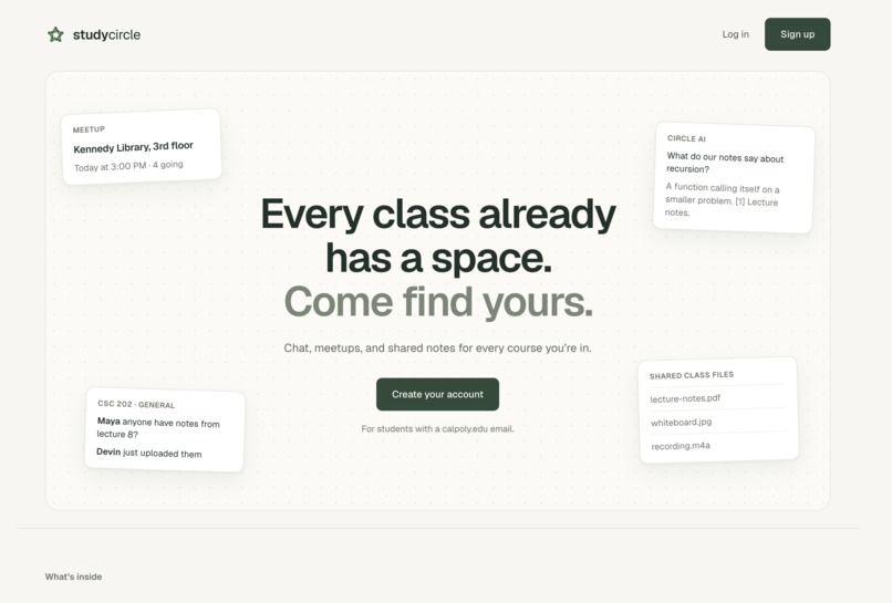 StudyCircle – screenshot 1