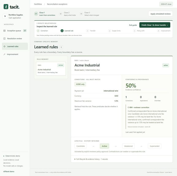 Tacit – screenshot 2