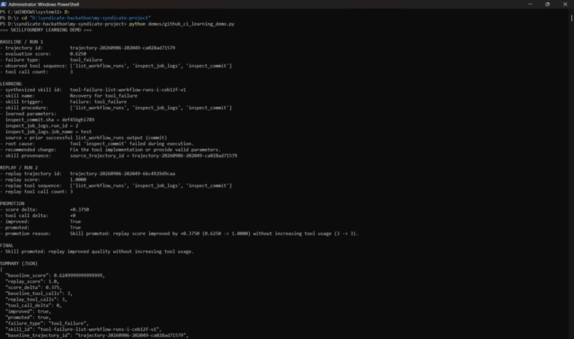 SkillFoundry – screenshot 1