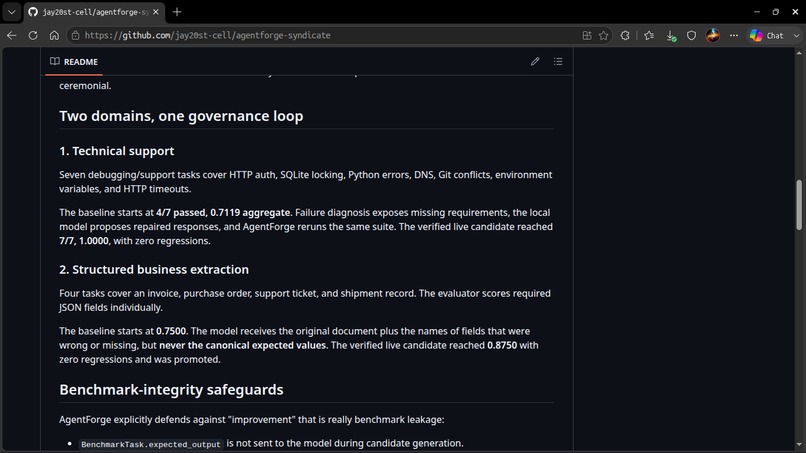 AgentForge Mini | Syndicate by Maximor Demo – screenshot 7
