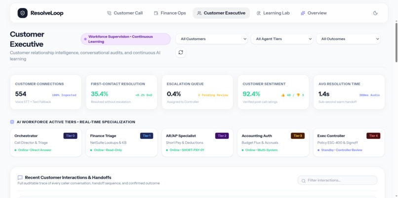 ResolveLoop – screenshot 2