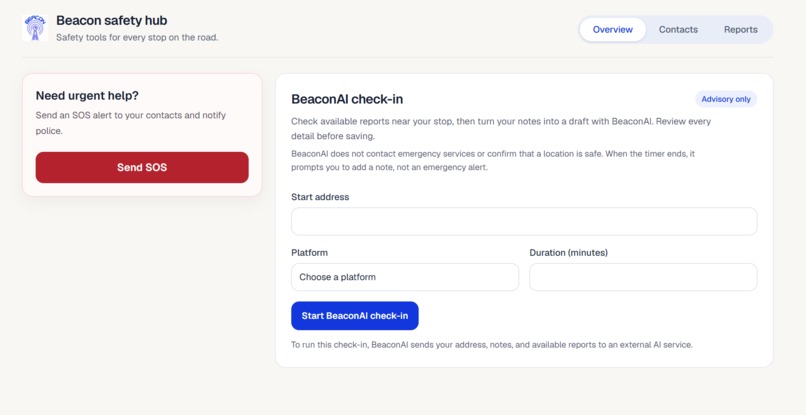 Beacon – screenshot 1