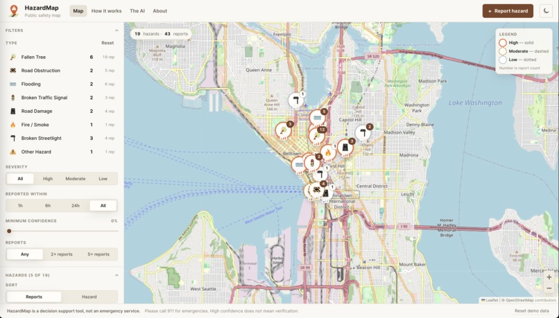 HazardMap – screenshot 1