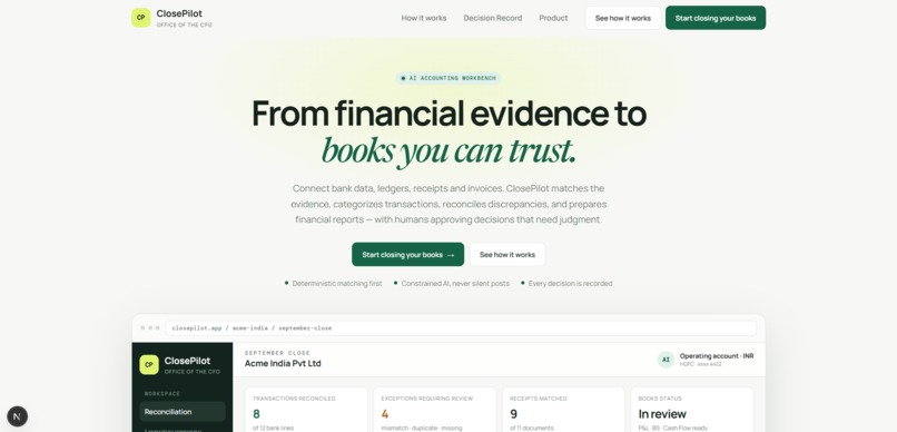 ClosePilot – screenshot 1