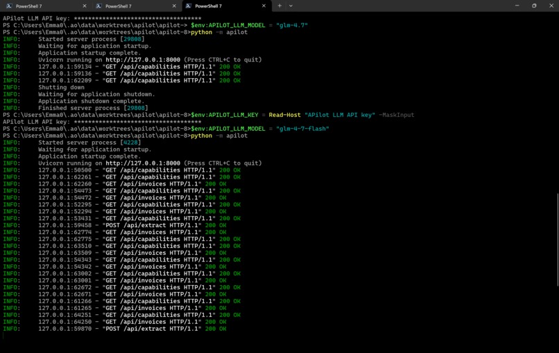 APilot – screenshot 2