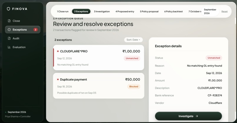 Finova – screenshot 3