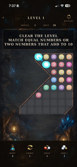 Cavernum: Number Puzzle – screenshot 1