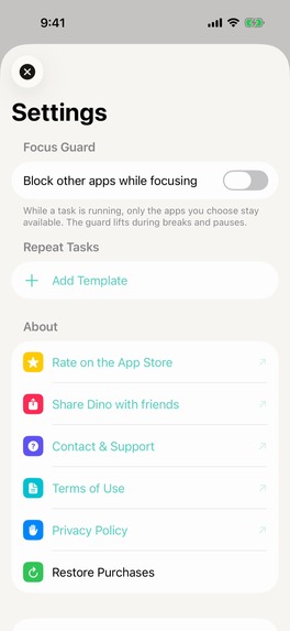 Dino: One Task at a Time – screenshot 4
