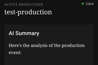 AI Production Intelligence