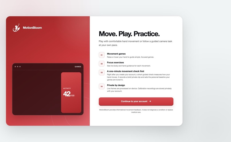 MotionBloom – screenshot 1