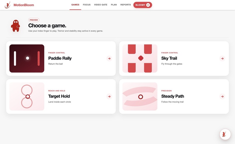 MotionBloom – screenshot 2