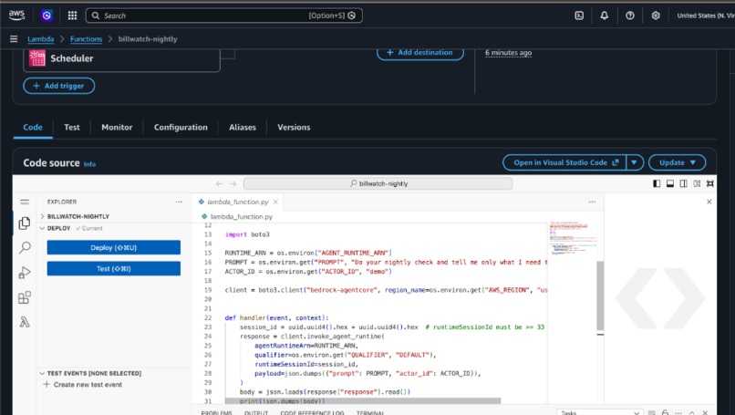 BillWatch – screenshot 1