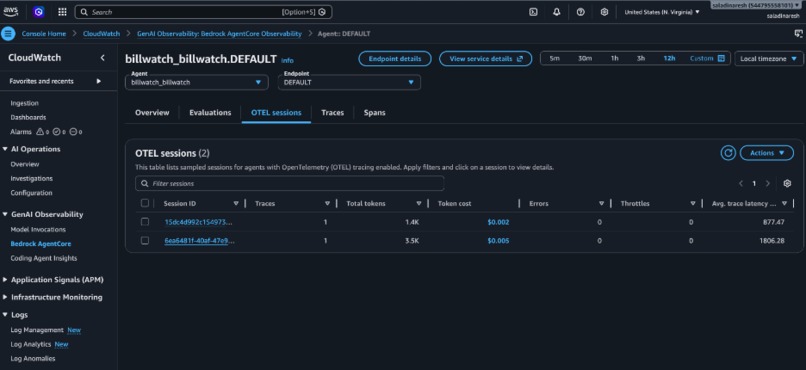 BillWatch – screenshot 2