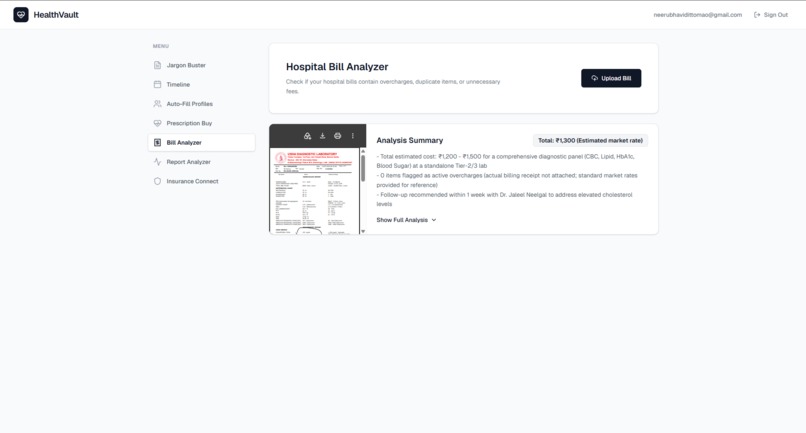 Health Vault – screenshot 5
