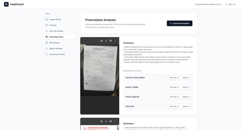 Health Vault – screenshot 8