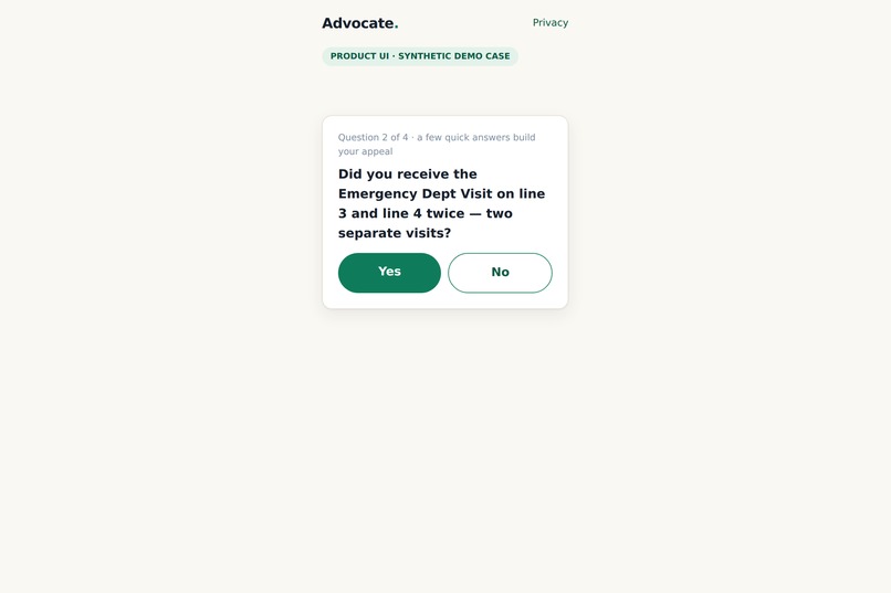 Advocate – screenshot 4