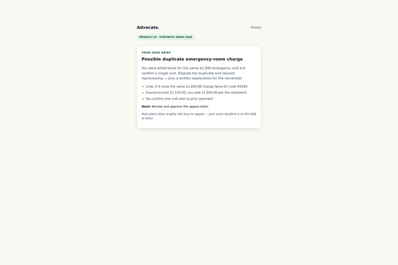 Advocate – screenshot 6