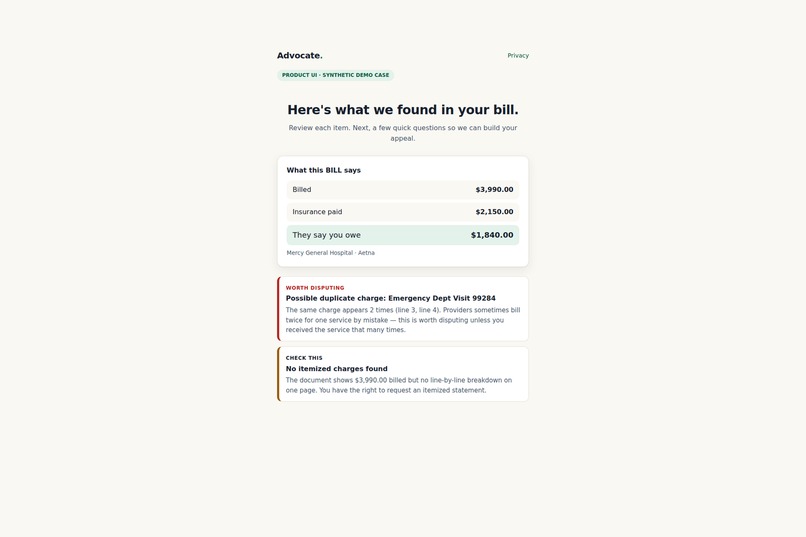 Advocate – screenshot 7