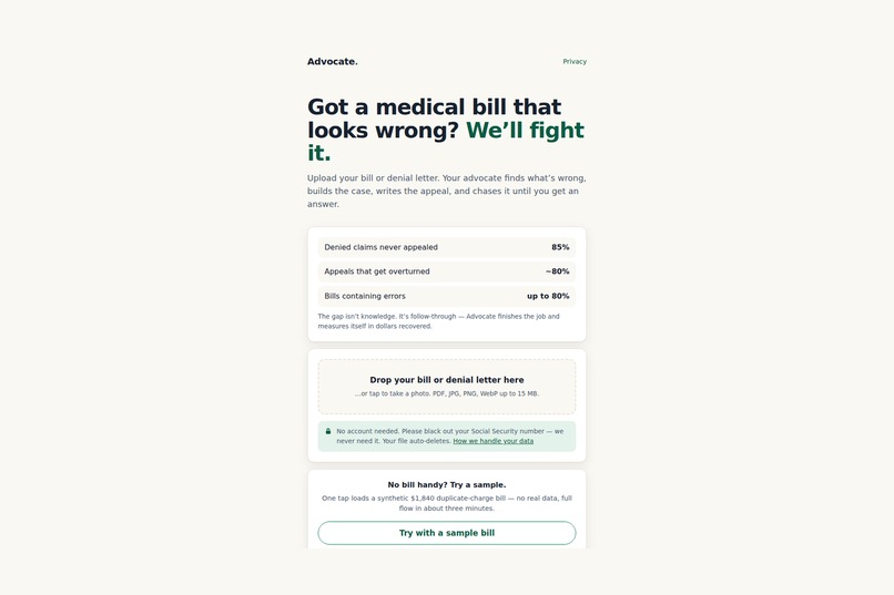 Advocate – screenshot 8