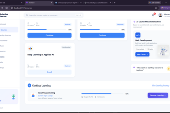 AI Adaptive Learning Journey Generator