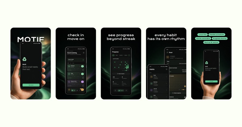 Motif: Offline Habit Tracker – screenshot 1