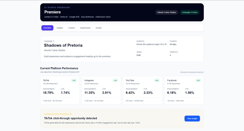 Premiere — AI Studio Producer – screenshot 1