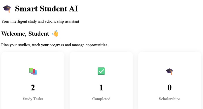 Smart Student AI – screenshot 1