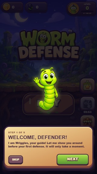 Worm Defense – screenshot 2