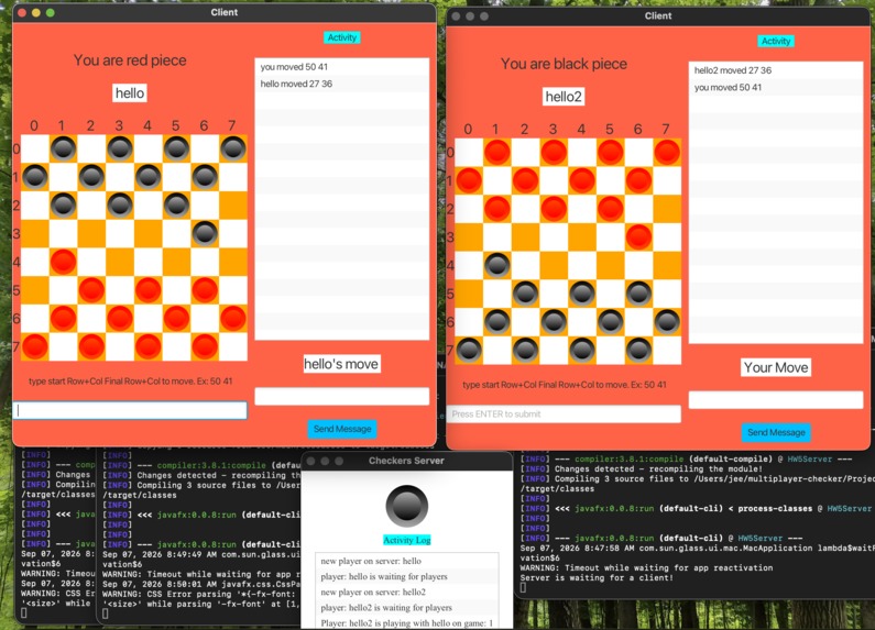 Multiplayer-checkers – screenshot 3