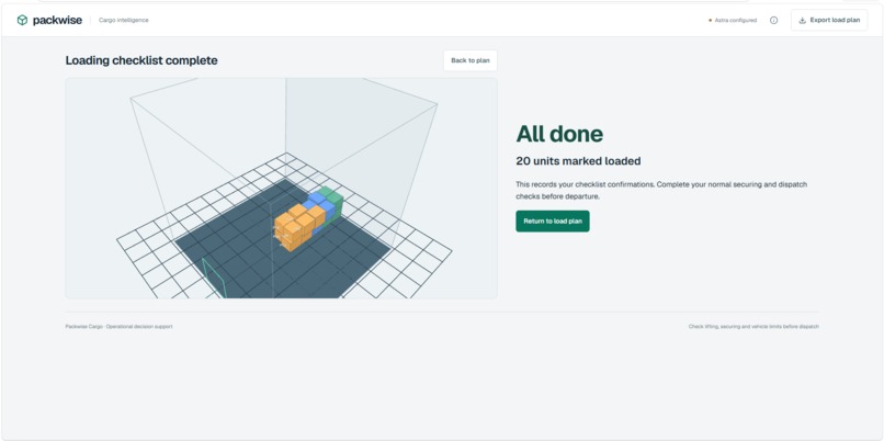Packwise – screenshot 3
