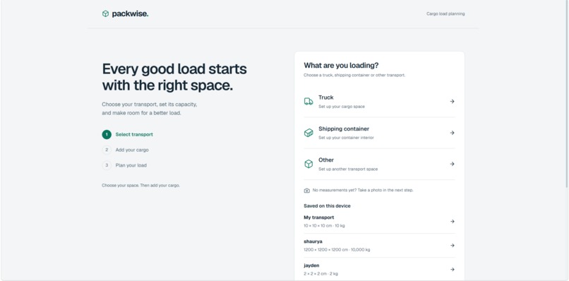 Packwise – screenshot 5