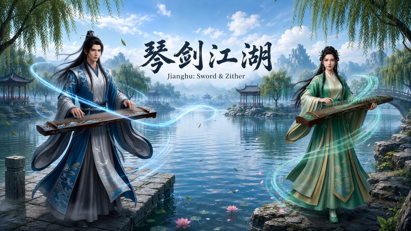 Jianghu: Sword & Zither – screenshot 1