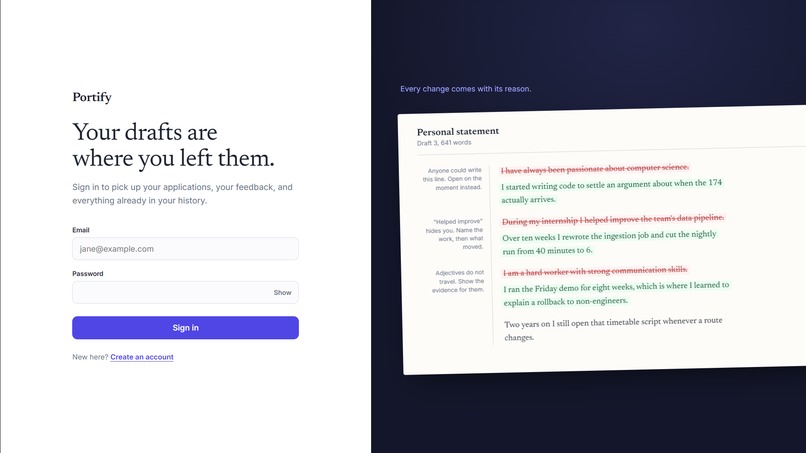 Portify – screenshot 2