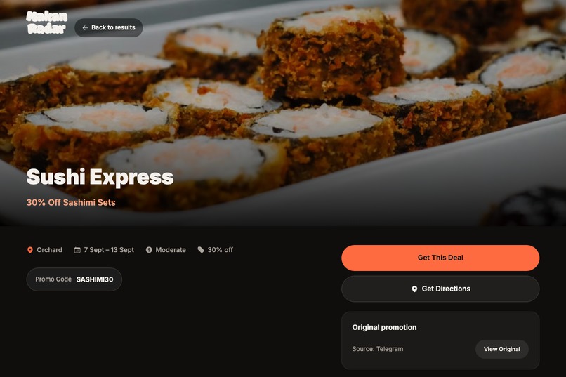 MakanRadar – screenshot 3